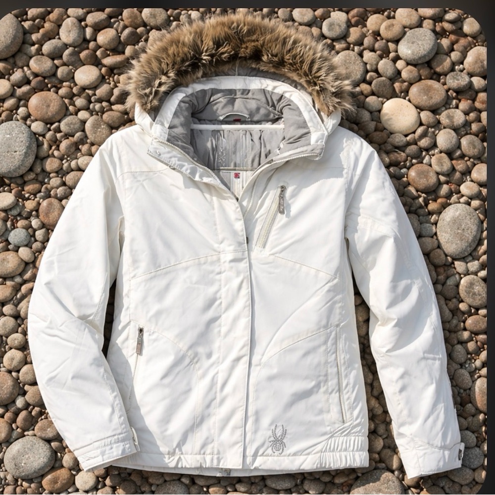 Spyder Women's White Ski Jacket